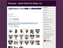 Tablet Screenshot of karenehart.com